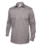 CAMISA RED WORK TERGAL LAR. GRIS L
