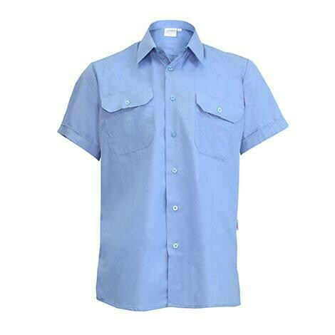 CAMISA RED WORK TERGAL COR. CELESTE S