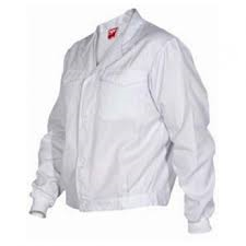 CAZADORA RED WORK TERGAL BLANCO S