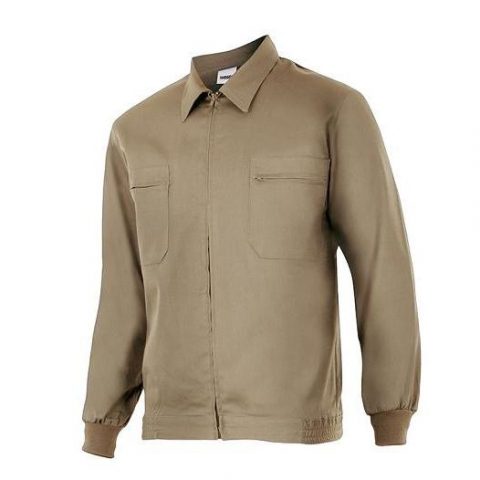 CAZADORA RED WORK TERGAL BEIGE M
