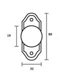 TIRADOR MALETERO IRON WORK 796 B.S. APOLLO