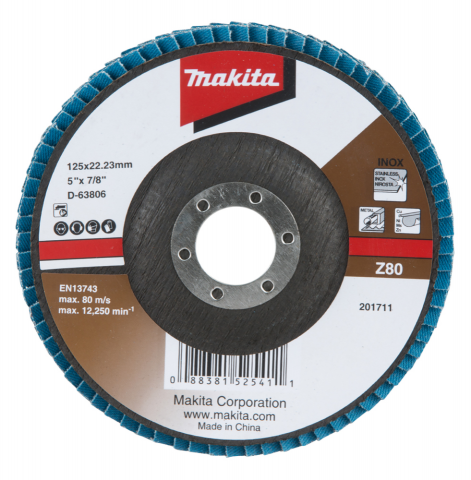 DISCO LAMINAS MAKITA 125X22 G-080