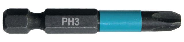 PUNTA DEST. MAKITA LARGA IMP.BLACK PH-3 (Bl. 2Pz.)