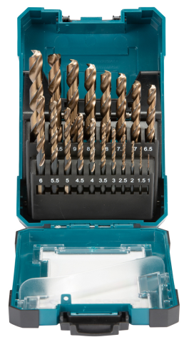 JGO. BROCAS MAKITA METAL M-FORCE (19 PZAS.)