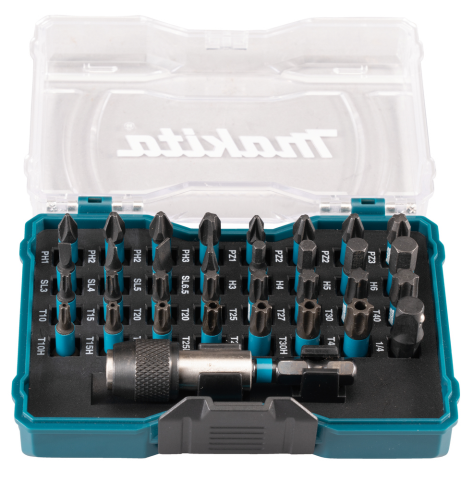 ESTUCHE PUNTAS MAKITA IMPACT BLACK (33p)