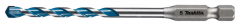 BROCA MULTIMATERIAL MAKITA 05X100 1/4 HEX.