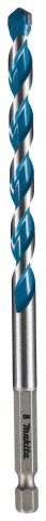 BROCA MULTIMATERIAL MAKITA 08X150 1/4 HEX.