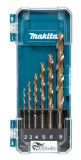 JGO. BROCAS MAKITA METAL HSS-CO (6 PZAS.)