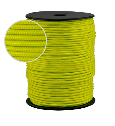 CUERDA NYLON 3mm. AMARILLO (metro)