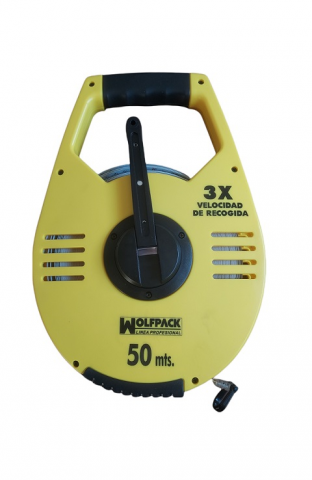CINTA METRICA WOLFPACK PROF. 3XVELO. 50 mts.