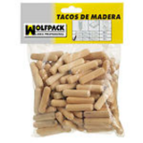ESPIGA MADERA WOLFPACK 06X30 (Bolsa de 50)