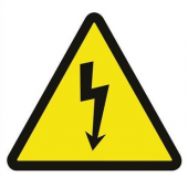 SEÑAL ADHESIVA RIESGO ELECTRICO TRIANG. 10cm.