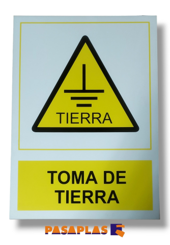 SEÑAL PE 29X21 TOMA DE TIERRA