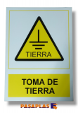 SEÑAL PE 29X21 TOMA DE TIERRA