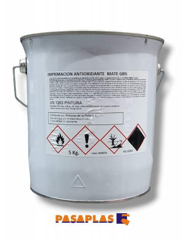 PINT. IMPRIMACION ROJO OXIDO MATE 1 Kg.