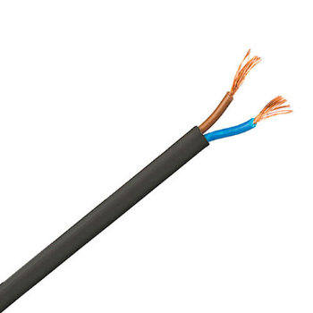 CABLE MANGUERA NEGRA 02X01mm.