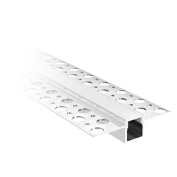 PERFIL TIRA LED ALUMINIO PLADUR C/DIFUSOR (Tira 2m