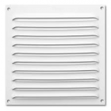 REJILLA GAS ATORNILLAR BLANCA 15X15 LOGUI