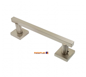 MANILLON MICEL 250mmX19mm. ROS. CUADR. NIQUEL SAT.