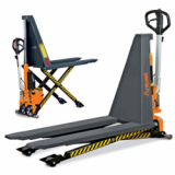 TRANSPALETA ELEVADORA TIJERA UNICRAFT 1000 KG.