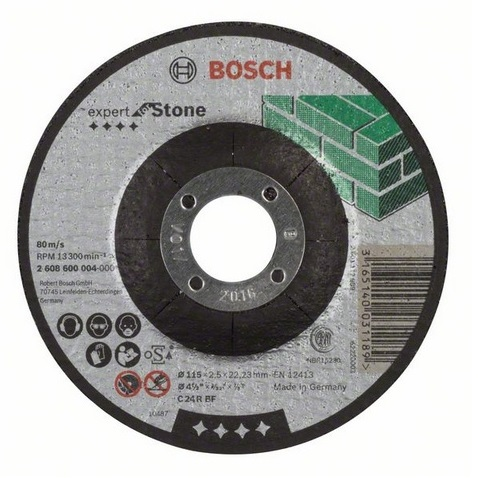 DISCO ABRAS. BOSCH 115 X 3 X 22 PIEDRA