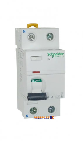 DIFERENCIAL 2P 40A 30mA SCHNEIDER CLASE A-SI INDUS