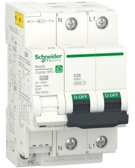 LIMITADOR SOBRTEN. R9L20625 TRANS/PERM 2P 25A SCHN