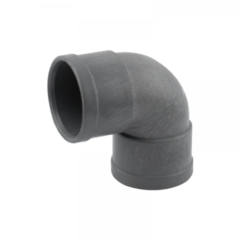 CODO PVC H-H 87º 50mm.