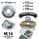TUERCA RADIAL RAPIDA M14 WOLFCRAFT 2463