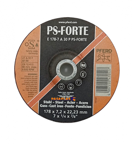 DISCO CABALLITO PS-FORTE 178-6 METAL