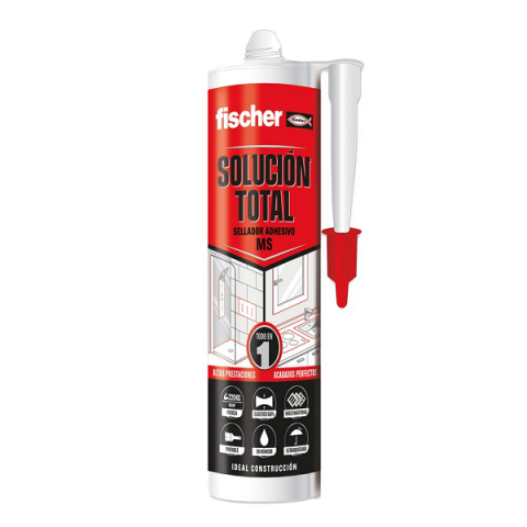ADHESIVO POLIM. FISCHER SOLUCION TOTAL TERRACOTA