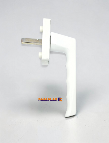 MANIVELA MULTIPUNTO ALUMINIO-PVC BLANCA