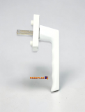 MANIVELA MULTIPUNTO ALUMINIO-PVC BLANCA