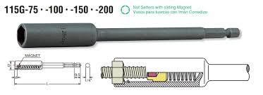 LLAVE VASO KOKEN IMANT. MUELLE 115G 150-10mm.