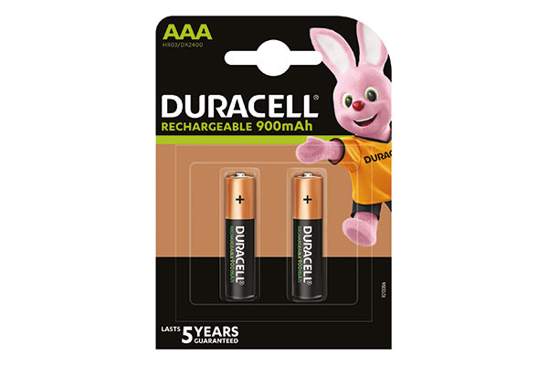 PILA RECARGABLE LR03 AAA DURACELL (Pack-2)