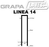 GRAPA LINEA 14 100/60 (millar)