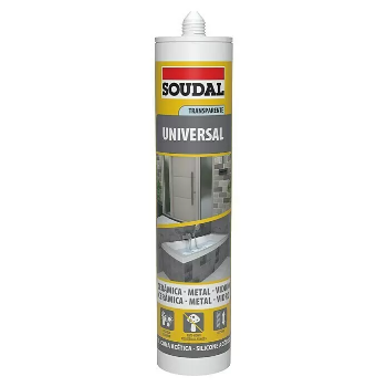 SILICONA SOUDAL UNIVERSAL TRANSPARENTE