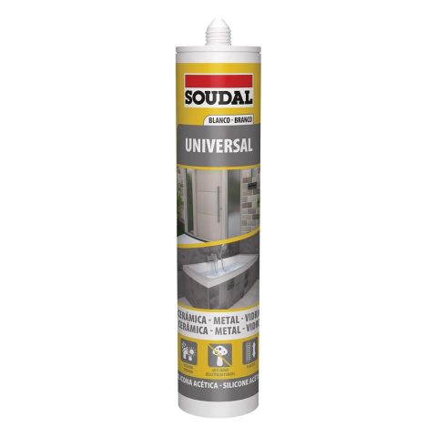 SILICONA SOUDAL UNIVERSAL BLANCA