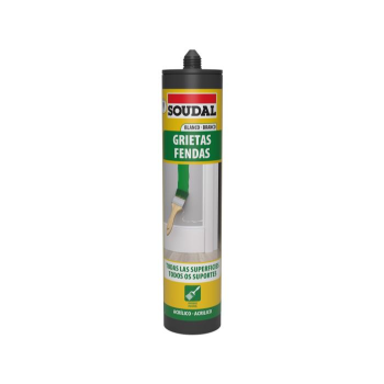 MASILLA TAPAGRIETAS SOUDAL BLANCA 290 ml.
