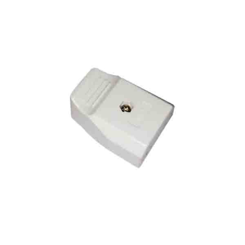 BASE ENCHUFE AEREA 10A. BLANCA 6023