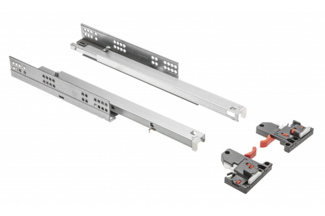 GUIA CAJON 400MM. EXTRACCION TOTAL GTV CON PINZAS