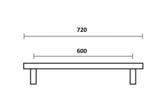 MANILLON NULACVI 6114.L2.20 INOX. 0700 mm. (UNO)