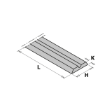 CUCHILLA CEPILLO CMT VIRUTEX (Blister 2 Ud.)