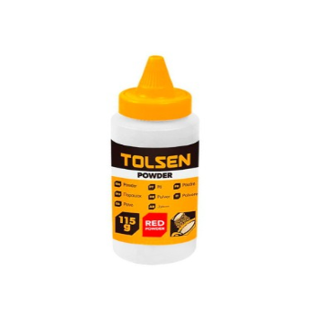 POLVO TIRALINEAS TOLSEN 0225 gr. ROJO