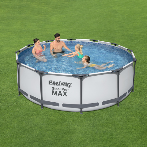 PISCINA BESTWAY REDONDA C/DEP. 466X100cm.
