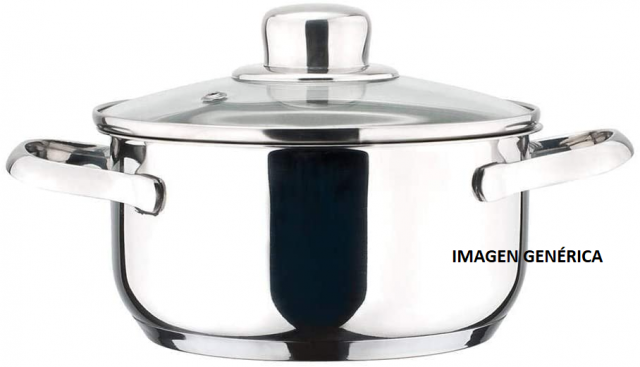 CACEROLA MAGEFESA DUX INOX 16 cm.