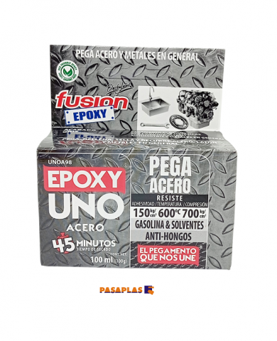 ADHESIVO EPOXY UNO ACERO 100gr.