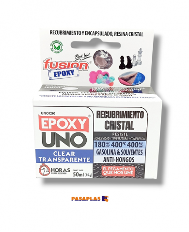 ADHESIVO EPOXY UNO TRANSPARENTE 050gr.