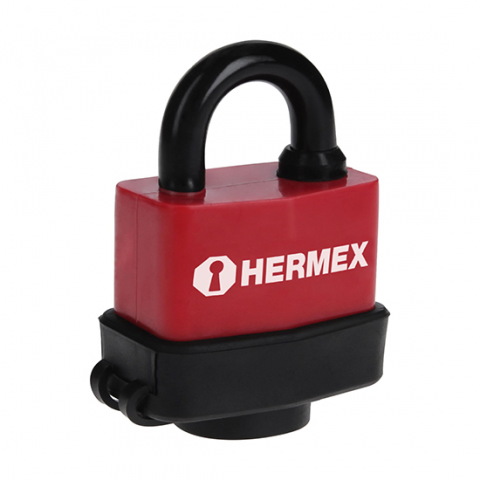 CANDADO HERMEX A/NORMAL 40mm. F/PLAST.