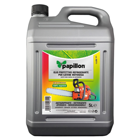 ACEITE CADENA MOTOSIERRA PAPILLON 5L.